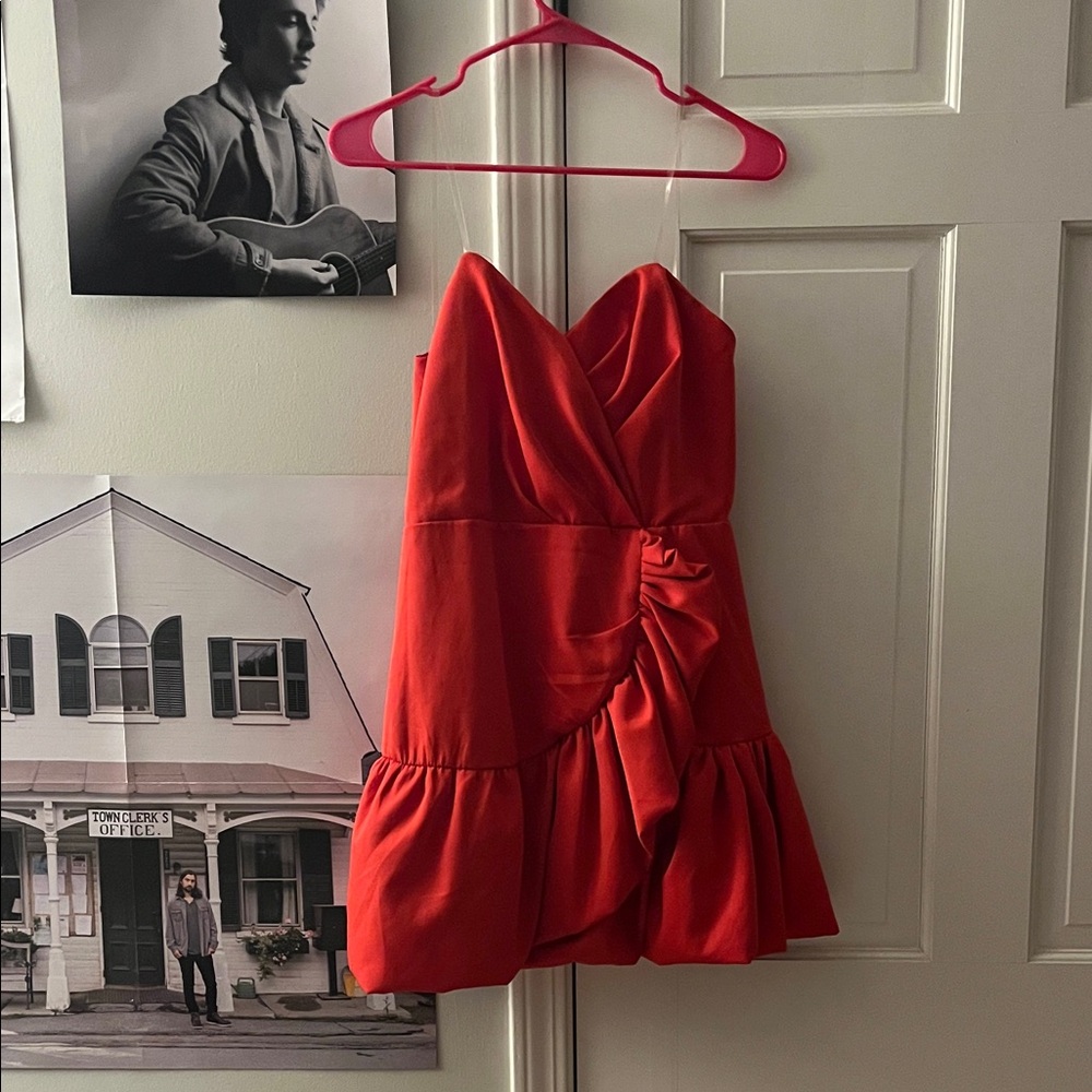 DO+BE Vibrant Red Mini Dress